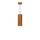 Lustre Pendente Viena Quadrado 30cm Woods