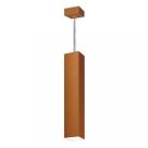 Lustre Pendente Viena Quadrado 45cm Woods