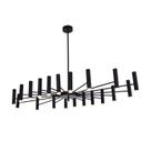Lustre Pendente Vinte da Bella Iluminação 120cm X 60cm X 15cm 20x3w 3000k 4200lm