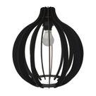 Lustre Pêndulo de Teto Luminária Pendente Preto C03 - D'Rossi
