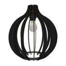 Lustre Pêndulo de Teto Luminária Pendente Preto