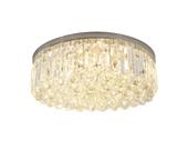 Lustre Plafon Cristal Egípcio Importado 50cm Redondo 609/50