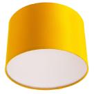 Lustre Plafon Cupula Dome 30x20cm Magnífico Amarelo