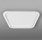 Lustre Plafon LED 32W Telaio 40x40 Quadrado Branco 6500K Bivolt