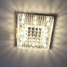Lustre Plafon Pendente De Cristal K9 Legítimo 40x40 Cm Lustre Plafon Pendente De Cristal K9 Legítimo 40x40 Cm