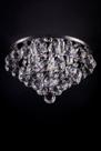 Lustre Plafon Pirâmide Cristal Redondo 20cm 522/20