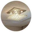 Lustre Plafon sala Base 38x38cm Cristal legítimo k9 Alto Brilho