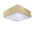 Lustre Plafon Sobrepor Quadrado Vivare CQF5015LA Cúpula em Tecido Cor Bege 50x50x15cm Lustre Plafon Sobrepor Quadrado Vivare CQF5015LA Cúpula em Tecido Cor Bege 50x50x15cm