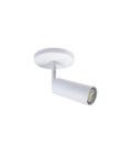 Lustre Plafon Spot Tubo Articulado Branco 275