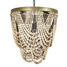 Lustre Redondo Rattan Natural Pingentes Fino Acabamento