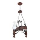 Lustre Rústico Envelhecido 2 Lâmpadas 722E Lustre Rústico Envelhecido 2 Lâmpadas 722E