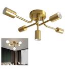 Lustre Sputnik 5 Lampadas E27 Luminaria Aranha Assimetrico Decoraçao Quarto Sala Recepçao Iluminaçao Ambiente Residencial Comercial Lustre Sputnik 5 Lampadas E27 Luminaria Aranha Assimetrico Decoraçao Quarto Sala Recepçao Iluminaçao Ambiente Residencial Comercial