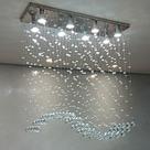Lustre Teto Cristal Legítimo Alto Brilho Design Moderno