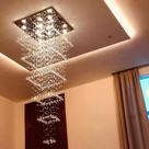Lustre Torre Com Cristais Legítimos de 40mm