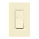Lutron Diva LED+ Dimmer 150W, monopólo, amêndoa de 3 vias