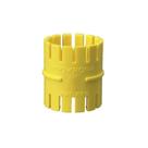 luva 1/2" eletroduto flexivel amarelo - krona
