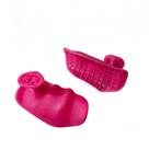 Luva Academia Musculação Treino Borracha Antiderrapante Rosa