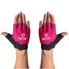 Luva Acte Ciclismo Bike (par) ROSA AJUSTAVEL A82-M