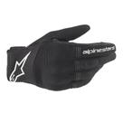 Luva Alpinestars Copper Preto Branco Cano Curto Motociclista Luva Alpinestars Copper Preto Branco Cano Curto Motociclista