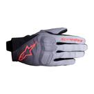 Luva Alpinestars Reef V2 Feminina Preto Cinza e Rosa Cor:Cinza+RosaTamanho:MGênero:Feminino