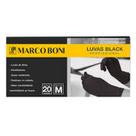 Luva black m - cx 10 und - marco boni cod 1543