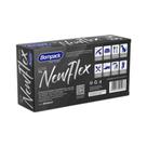 Luva Bompack Vinilflex Preta 100 Unidades P