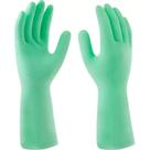 Luva Borracha Mucambo Verde Pro 250 Forrada Antiderrapante - 6-P - Kit C/10 Pecas