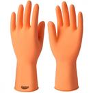 Luva Borracha Sanro Forrada Antiderrapante Plus Laranja G - Kit C/10 Pecas Luva Borracha Sanro Forrada Antiderrapante Plus Laranja G - Kit C/10 Pecas