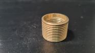 Luva bronze 3/4 x 1/2 macho / femea
