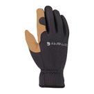 Luva Carhartt High Dexterity Open Cuff para homens preta grande
