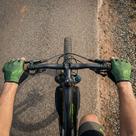 Luva Ciclismo Asw Flex Polygon Meio Dedo Verde