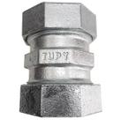 Luva Correr 3/4 Para Cano De Ferro Tapa Furo e Emenda Tubo Galvanizado 34