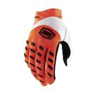 Luva Cross Motocross 100% Airmatic Laranja Trilha