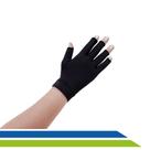 Luva Curta Proteção Solar FPU50 UVA UVB Dedos Longos Antiderrapante Dermato Moto Carro Ciclismo