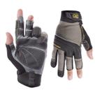 Luva Custom Leathercraft Pro Framer 140L preta tamanho grande