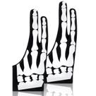 Luva de artista Jecery Skeleton 2 Finger para tablet de desenho