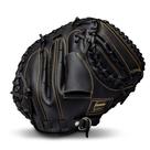 Luva de beisebol Franklin Sports Field Master preta/dourada 31,5 cm