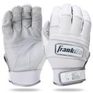 Luva de beisebol Franklin Sports MLB A XL branca/cromada