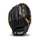Luva de beisebol Franklin Sports ProFlex 12.5" preta/camel