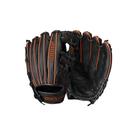 Luva de beisebol Wilson A1000 1787 Infield 11.75" preta/laranja