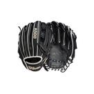 Luva de beisebol WILSON A500 Utility Youth 10,5” preta/branca
