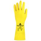 Luva de Borracha Natural Flocada 30cm Deltaplus WPSVE200JA09