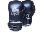 Luva de Boxe MKS Energy V2 Metalic Blue