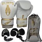 Luva De Boxe Muay Thai Bandagem Bucal Case Kickboxing