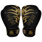 Luva De Boxe Muay Thai Mks Mythology Em Couro Black