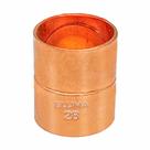Luva de cobre 28 mm Eluma para Água e Gás