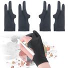 Luva de desenho Pacote de 4 luvas GUUGEI Artist para iPad com tela sensível ao toque