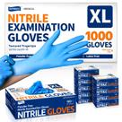 Luva de exame de nitrilo Supmedic SKF 3,5 mil, sem pó, 1000 unidades