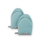 Luva de forno KitchenAid Asteroid Mini 5,5x8cm Aqua 2 unidades Luva de forno KitchenAid Asteroid Mini 5,5x8cm Aqua 2 unidades