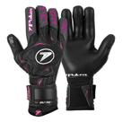 Luva de Goleiro Poker Bolt Profissional Preto+Rosa